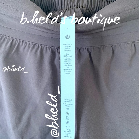 lululemon Hotty Hot High-Rise Lined Short 2.5" in Espresso Brown Size 4 New NWT - Picture 4 of 16